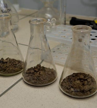 testing lab soil